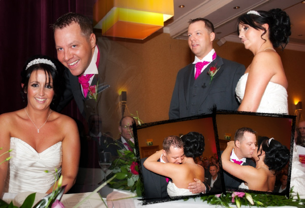 Wedding photography collage
